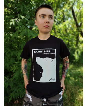 Koszulka męska fajny pies