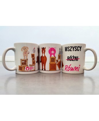 Kubek Viva! WSZYSCY RÓWNI (300 ml)