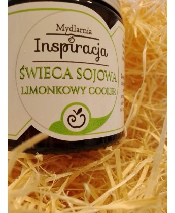 Świeca sojowa Limonkowy COOLER