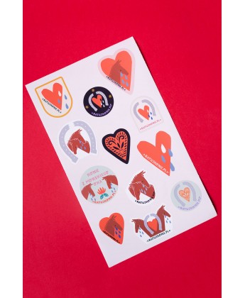 Naklejki Konie z Morskiego Oka 