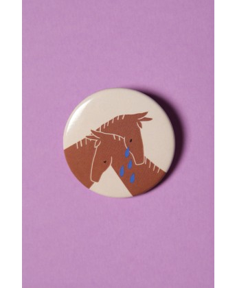 Przypinka Konie z Morskiego Oka wzór nr 2