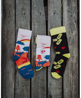 ZESTAW Skarpetek Viva! x Kabak – 25-lecie Fundacji Viva!