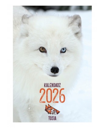 Kalendarz Lisi Azyl 2026 - PRZEDSPRZEDAŻ WYSYŁKA OD 08.12.2025